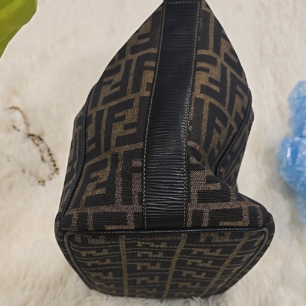 Fendi Vintage Vanity Zucca Print  Monogram Bag - Picture 7 of 12